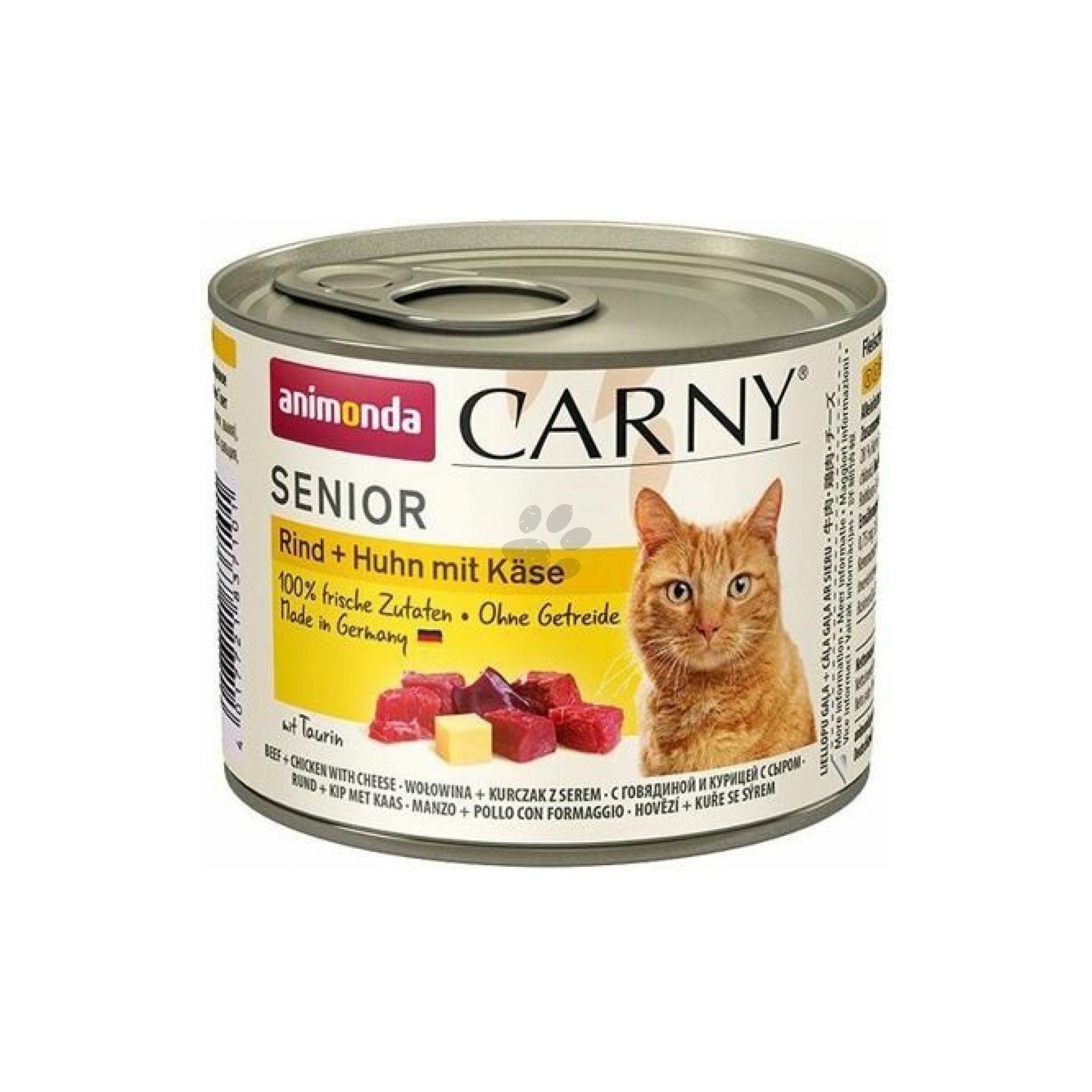 Animonda CARNY® cat Senior hovädzie,kura a syr bal. 6 x 200 g konzerva